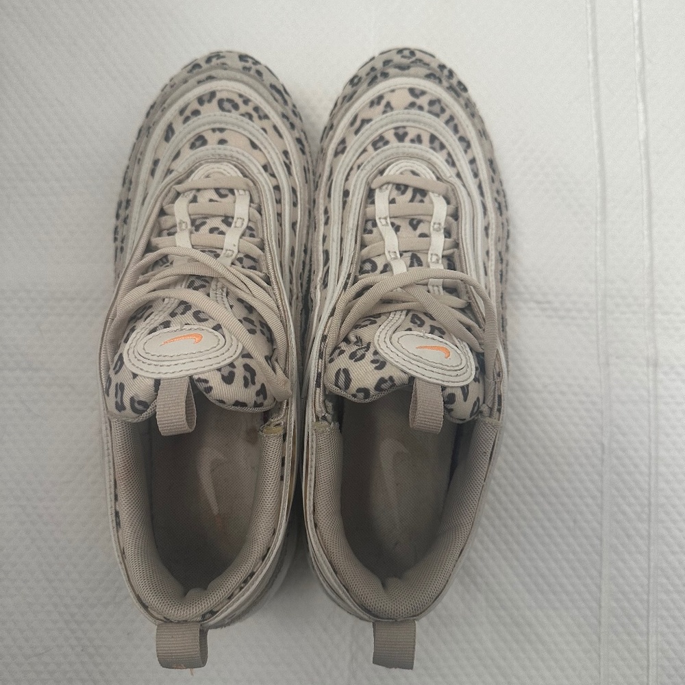 Nike Women's WMNS Air Max 97' "Leopard, Desert Sand/White/Peach Cream